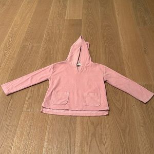 CrewCuts Pink Terry Hooded Top Sz Small
